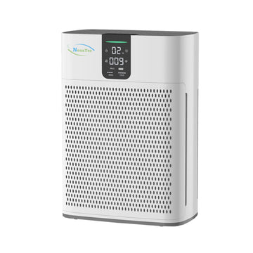 Purificateur d'air intelligent elimination du formaldéhyde désinfection UV et économe en énergie affichage numérique ions négatifs